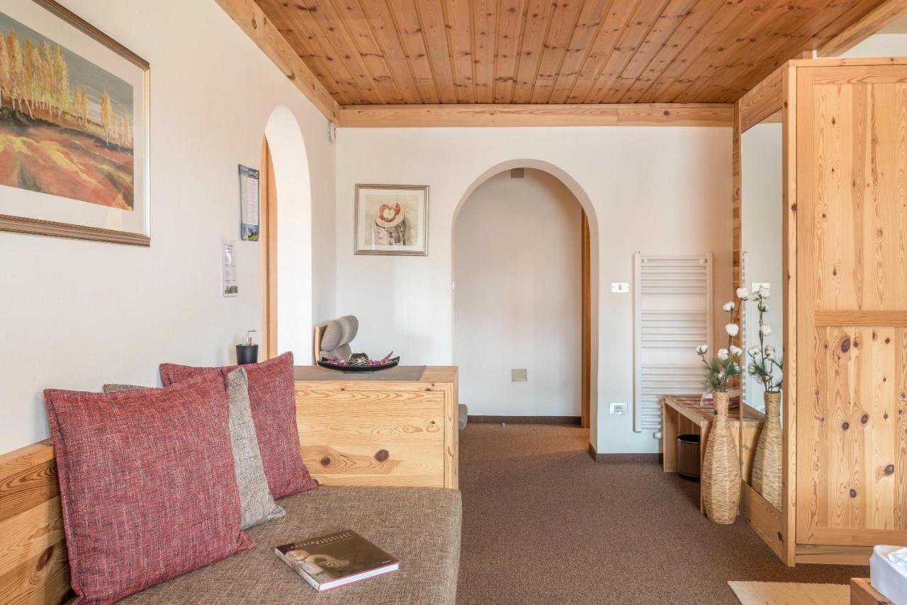 Ferienwohnung Haus Sonnegg Sonnenuntergang Lajen Exterior foto