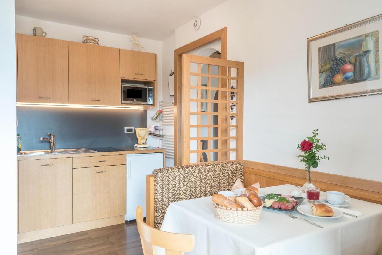 Ferienwohnung Haus Sonnegg Sonnenuntergang Lajen Exterior foto